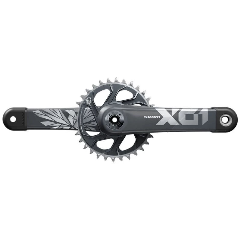SRAM Kurbel X01 Eagle Boost DUB 170mm 32T 55mm Chainline Lunar Grey
